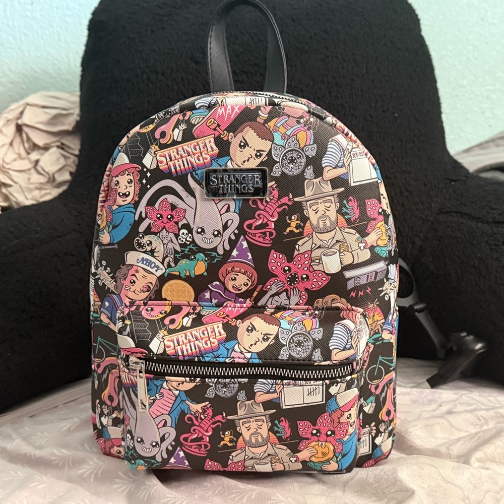Stranger Things Chibli Mini Backpack NWT - image 1